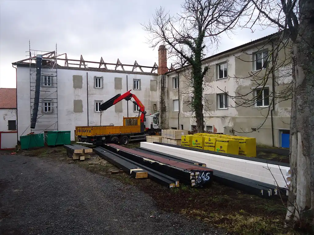 reforma de cubierta de balnario 24