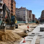 Obras civiles en Burgos — ejecución de infraestructuras urbanas