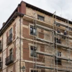 Obra de rehabilitación integral de edificio de viviendas en Burgos