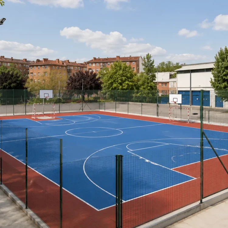 rehabilitacion pistas deportivas burgos